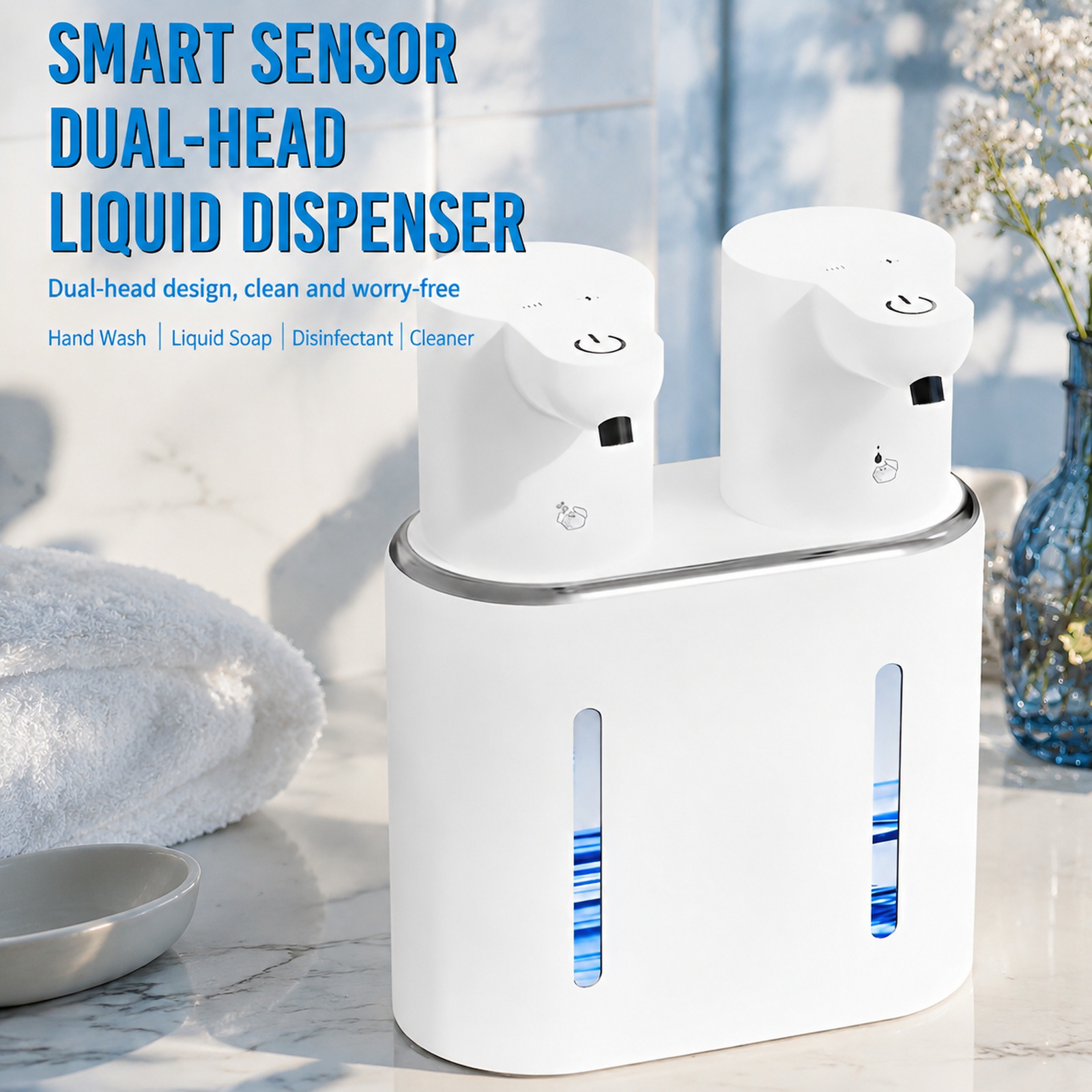 Wall-Mounted Electric Foaming Hand Soap Dispenser