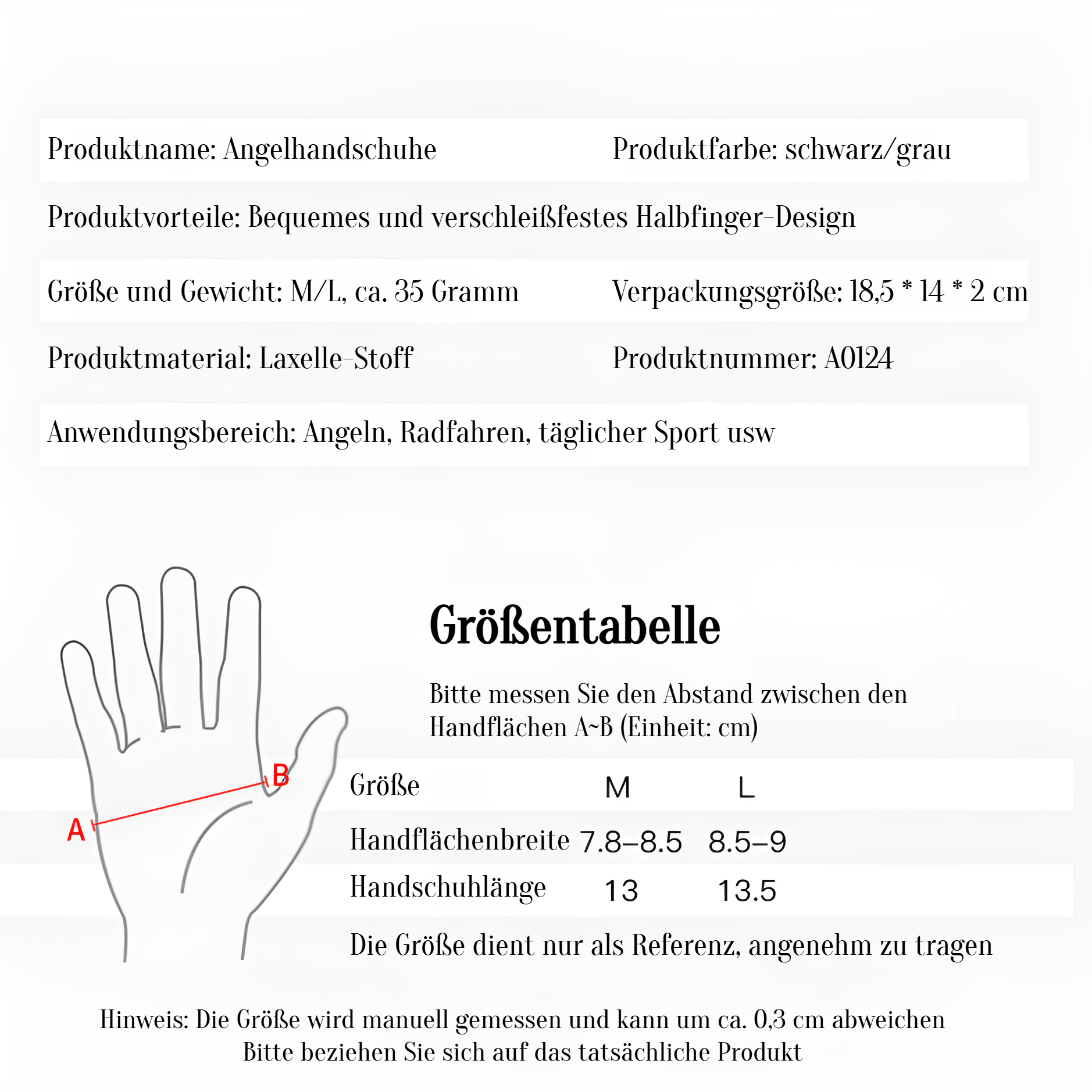 Atmungsaktive Outdoor-Halbfingerhandschuhe