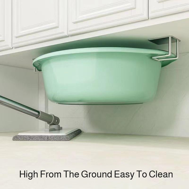 Bathroom cabinet under the basin rack bathroom wash basin bottom basin suspended storage rack suspen