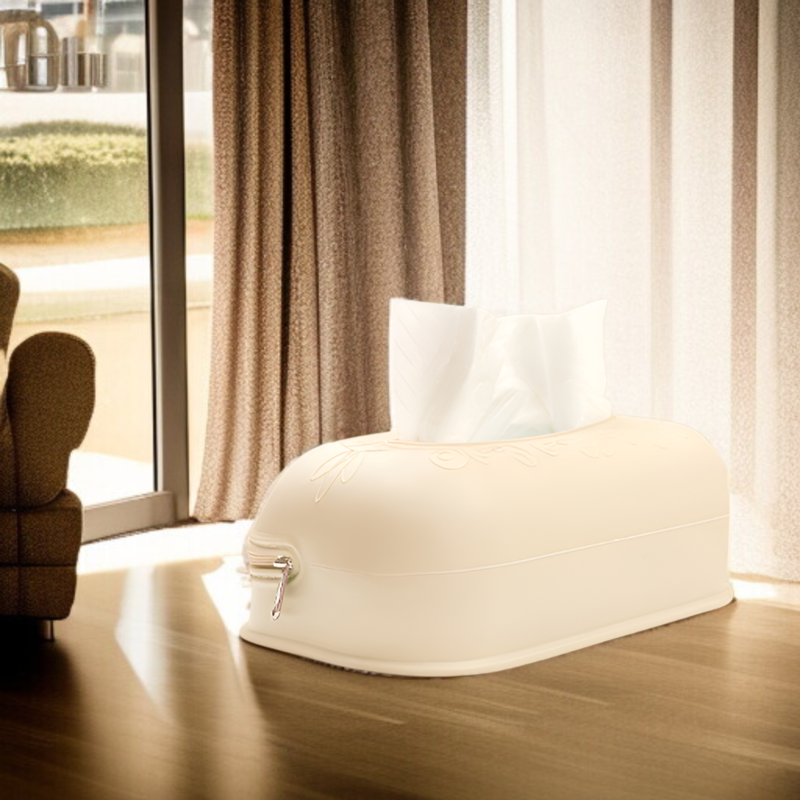 壁掛け可能なティッシュ収納ボックス