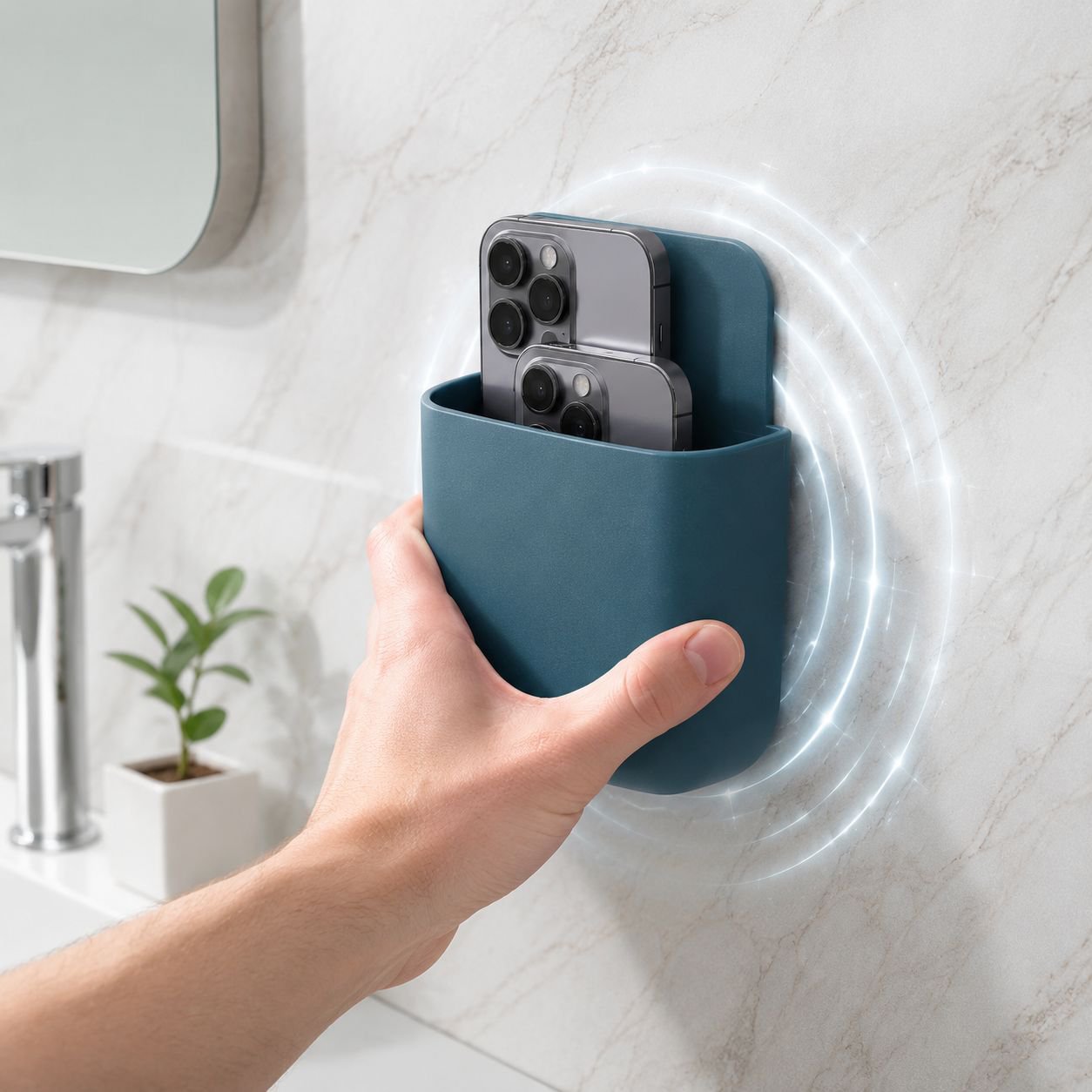 Boîte de rangement compacte pour chevet