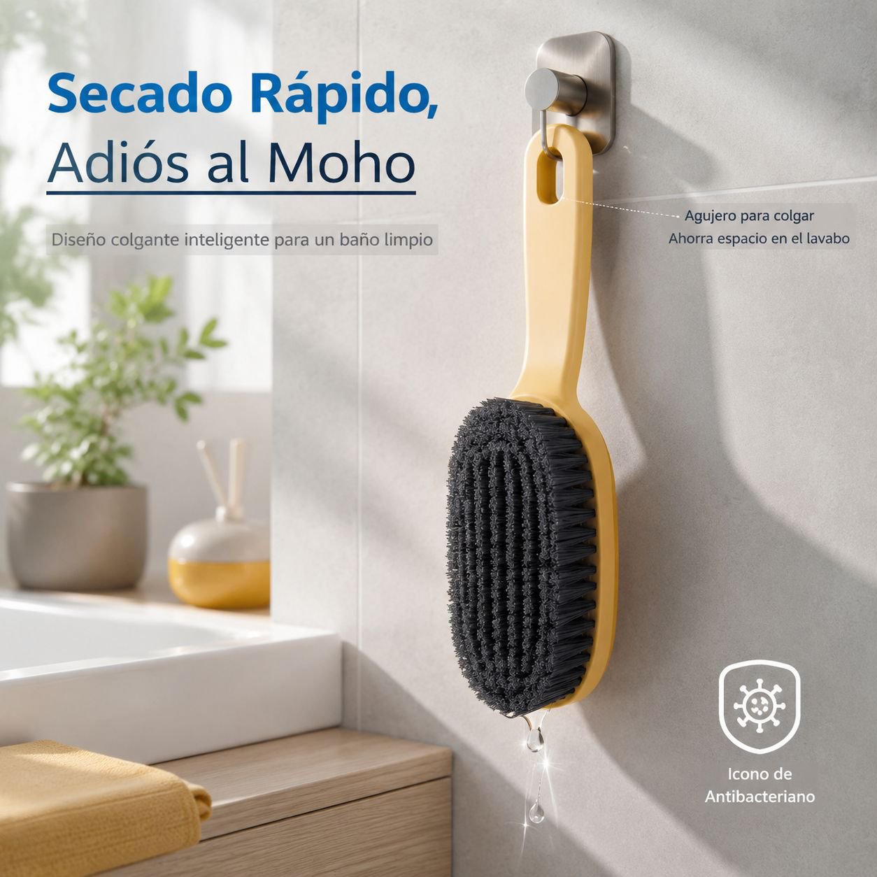 Cepillo limpiador multifuncional para zapatos, diseño de cerdas suaves