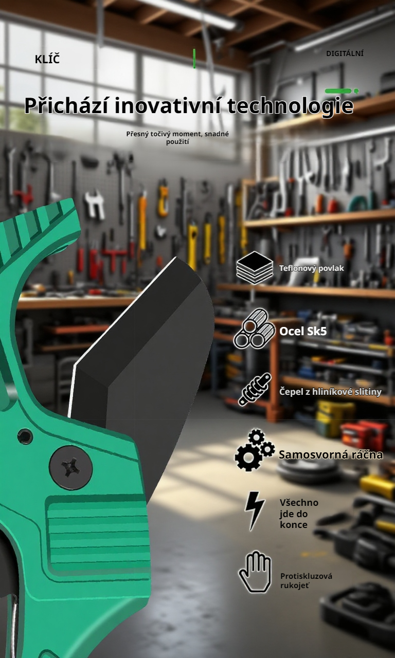 PPR vodovodní trubka řezací nástroj detail
