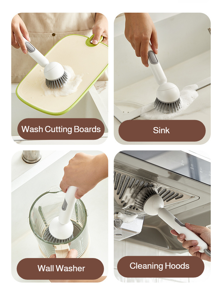 Long Handle Pot Brush