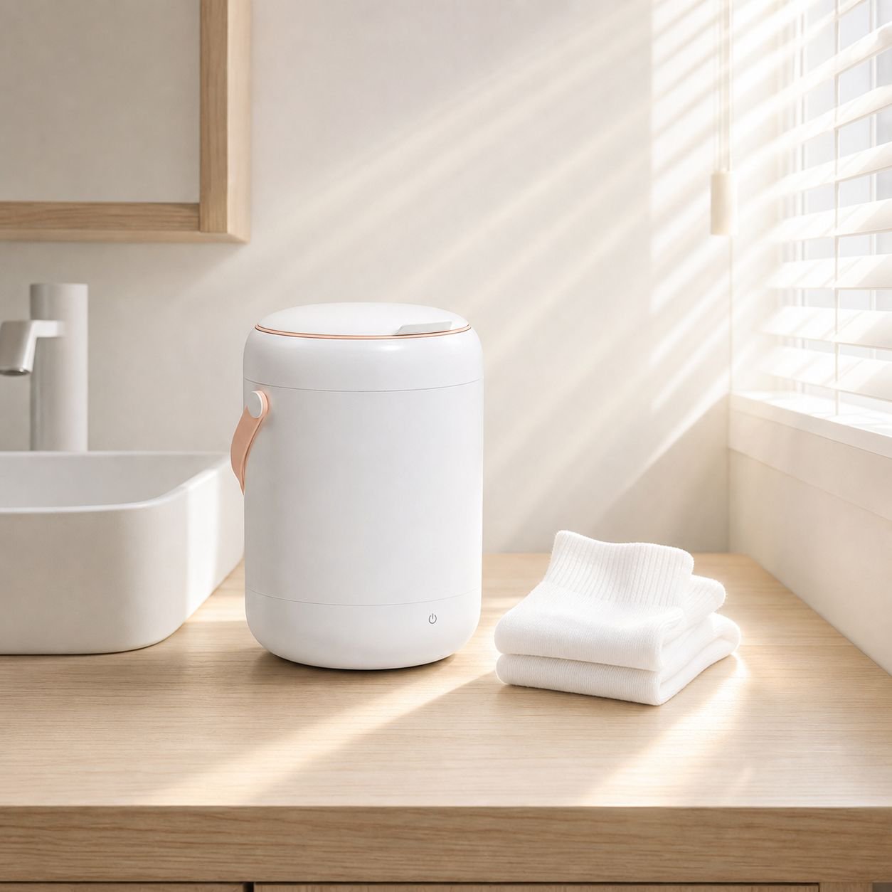 Small Antibacterial Automatic Washing Machine