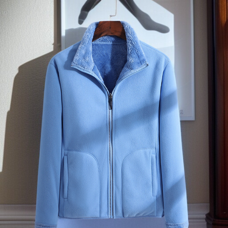 秋冬用裏起毛厚手ジャンパーの暖かさとデザイン