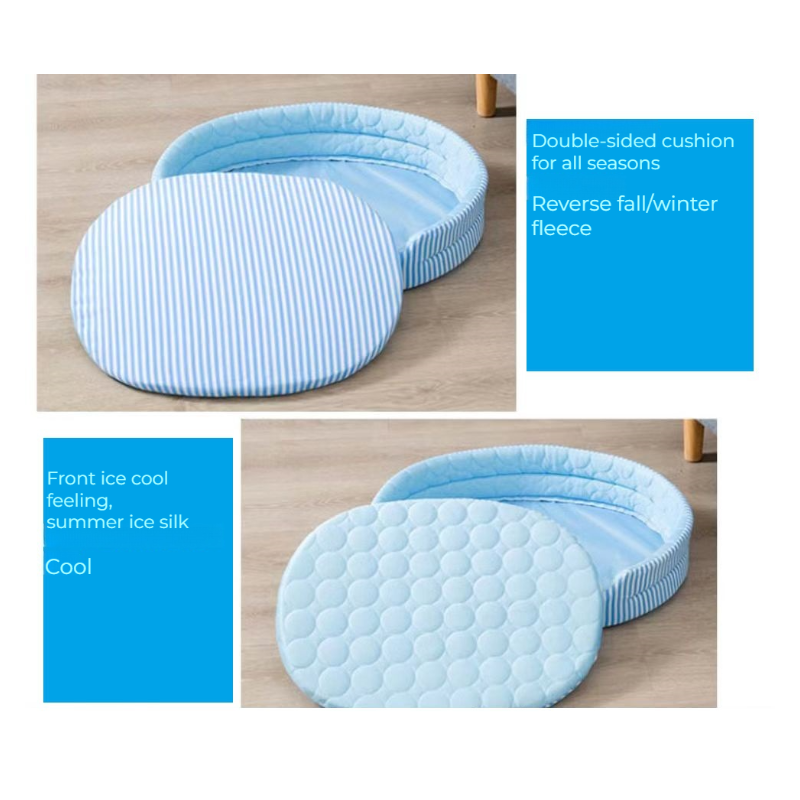 Cooling Ice Silk Pet Mat for Cats and Dogs