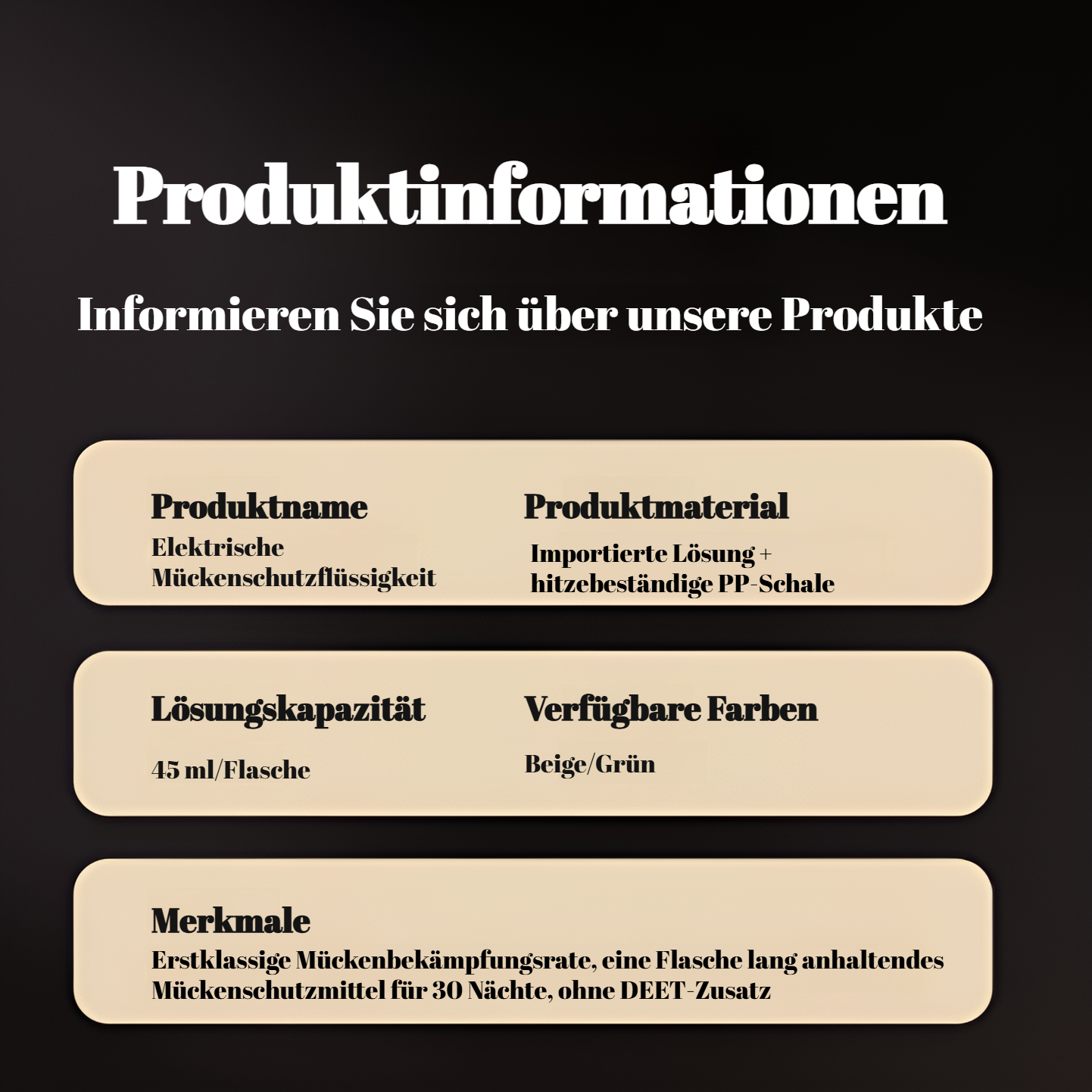 2 Sopiral-in-1 Elektrischer Mückenschutz mit Flüssigkeit