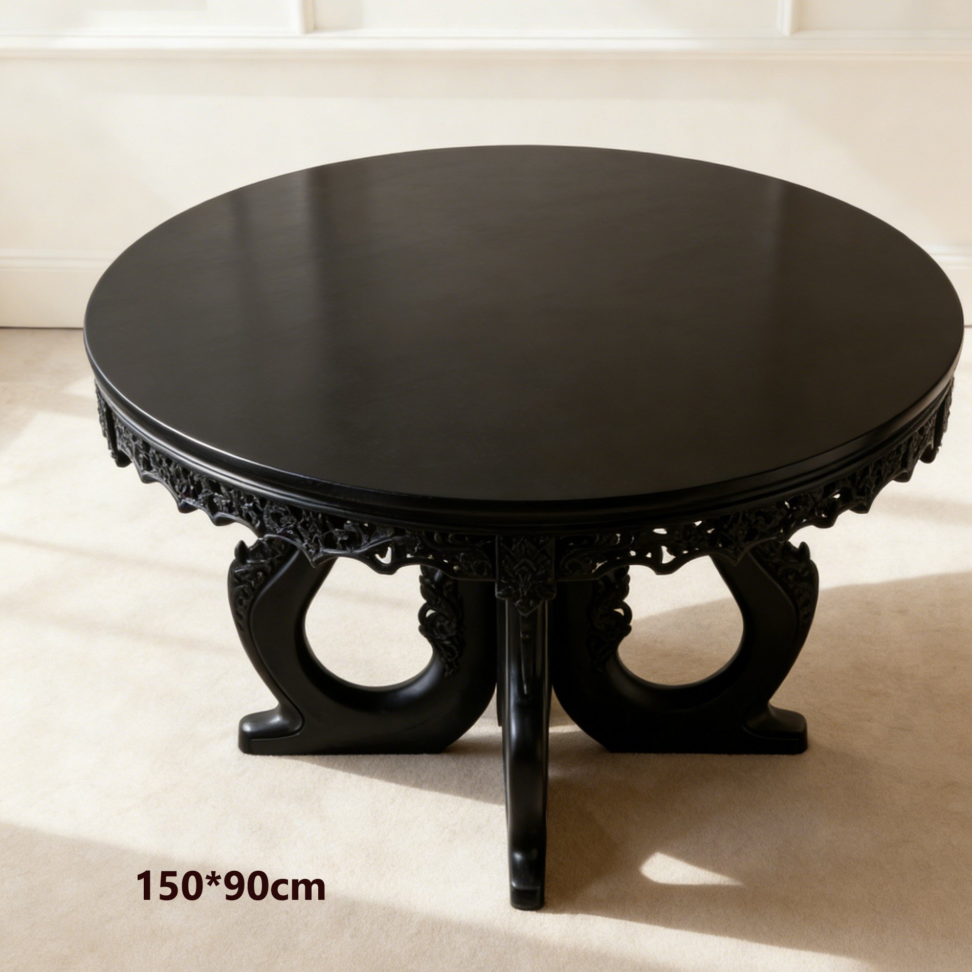 โต๊ะกลางทรงกลมวัสดุคุณภาพ