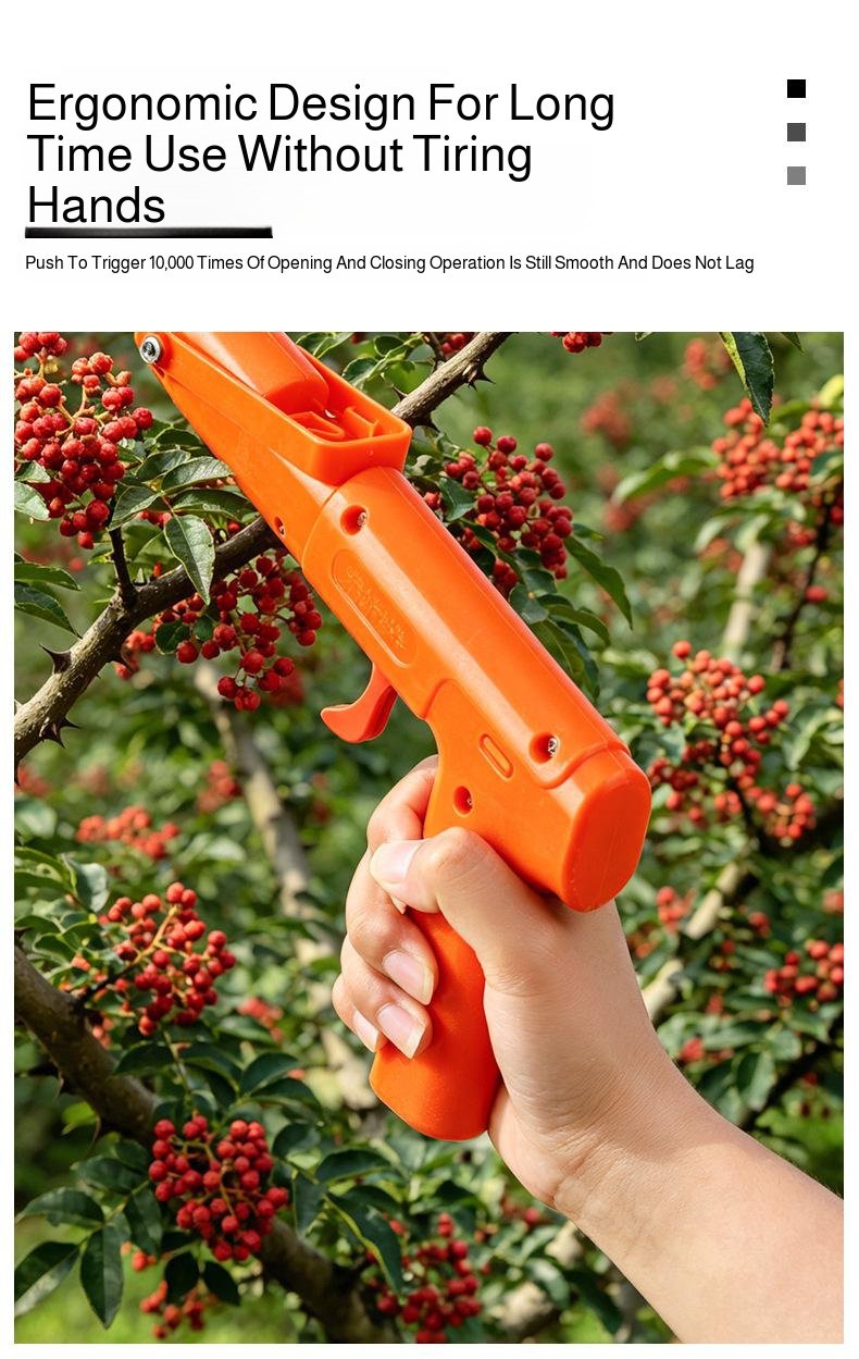 Tijeras multifuncionales para pimientos, flores y frutas