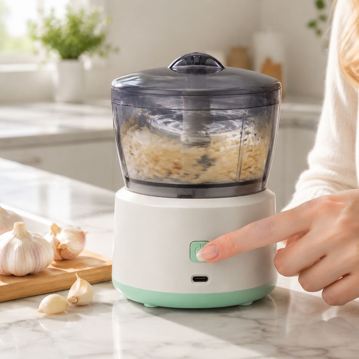 Multifunctional Kitchen Mixer Meat Grinder Slicer