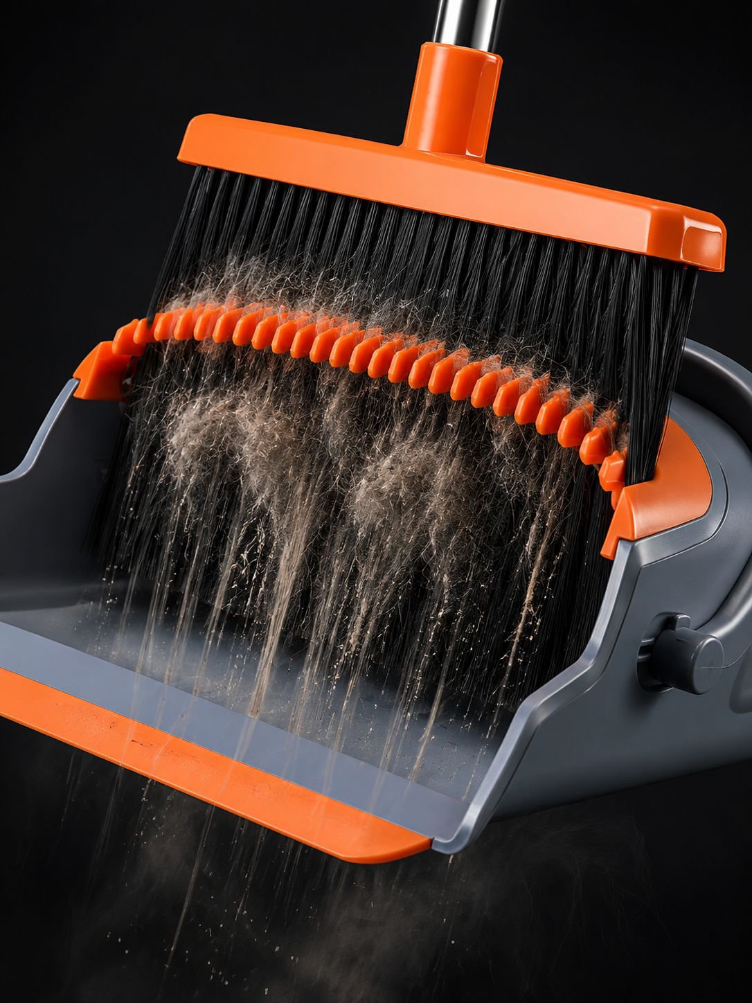 2-in-1 household cleaning tool with PP bristle head