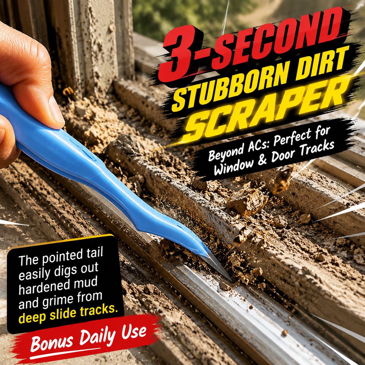 Multi-purpose Metal Tool Brush for Air Conditioner Radiator Cleaning