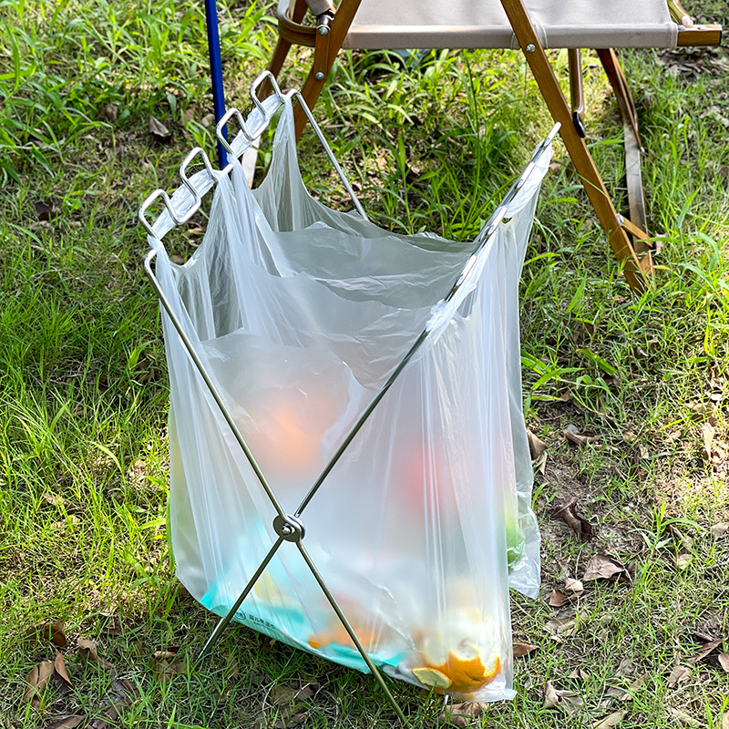 Faltbarer Outdoor-Müllsackständer