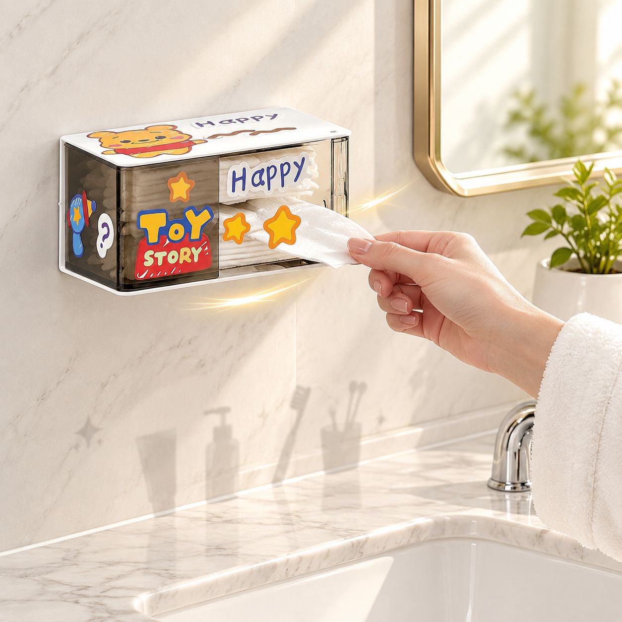 JMY-Rotating Wall-Mounted Storage Box