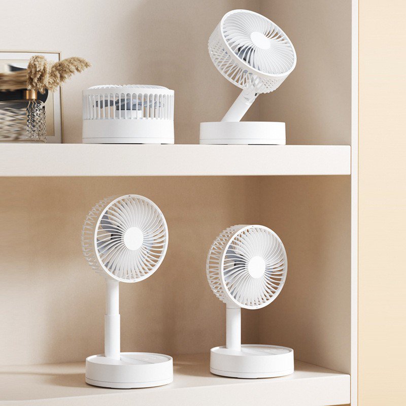 Ventilateur de bureau portable USB silencieux avec minuterie