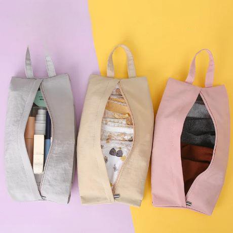 Travel AllinOne Tote Toiletries Organizer Lingerie Bag Sanitary Napkin