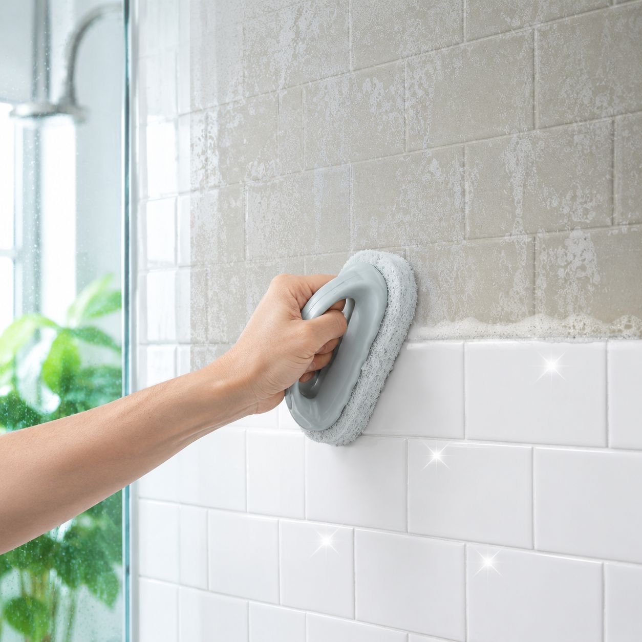 Easy-to-clean and reusable sponge brush