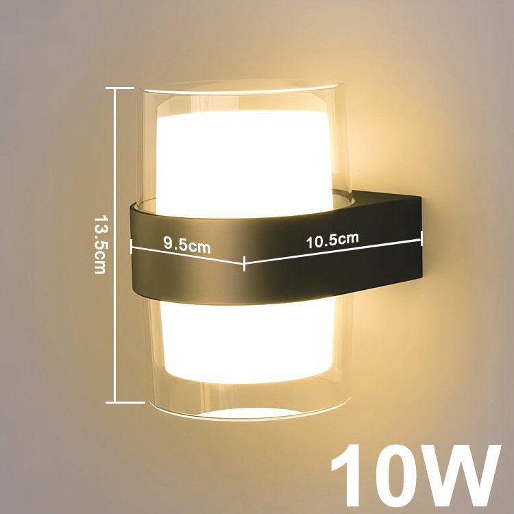 LED wall light