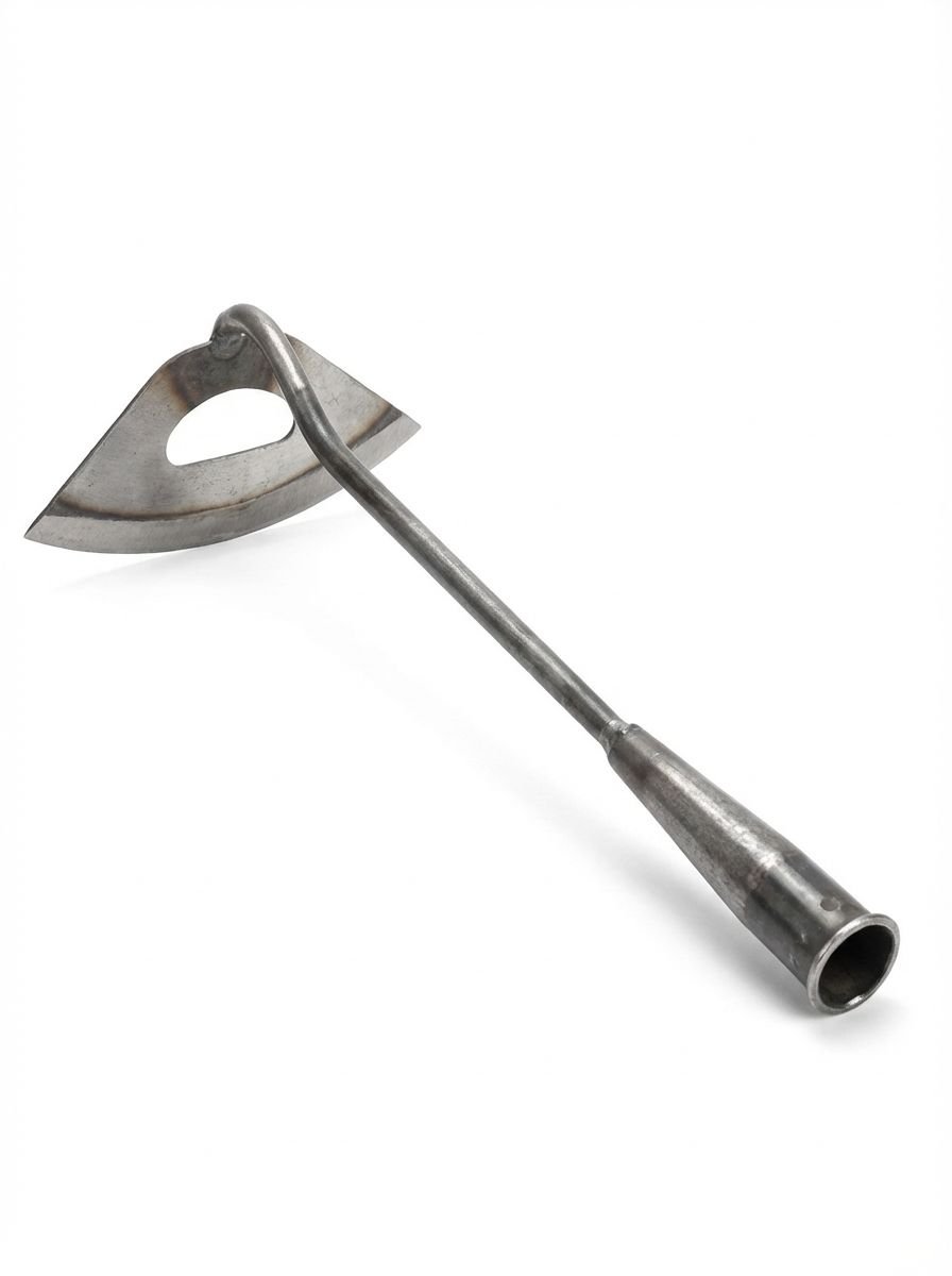 Unkrauthacke im Einsatz im Garten