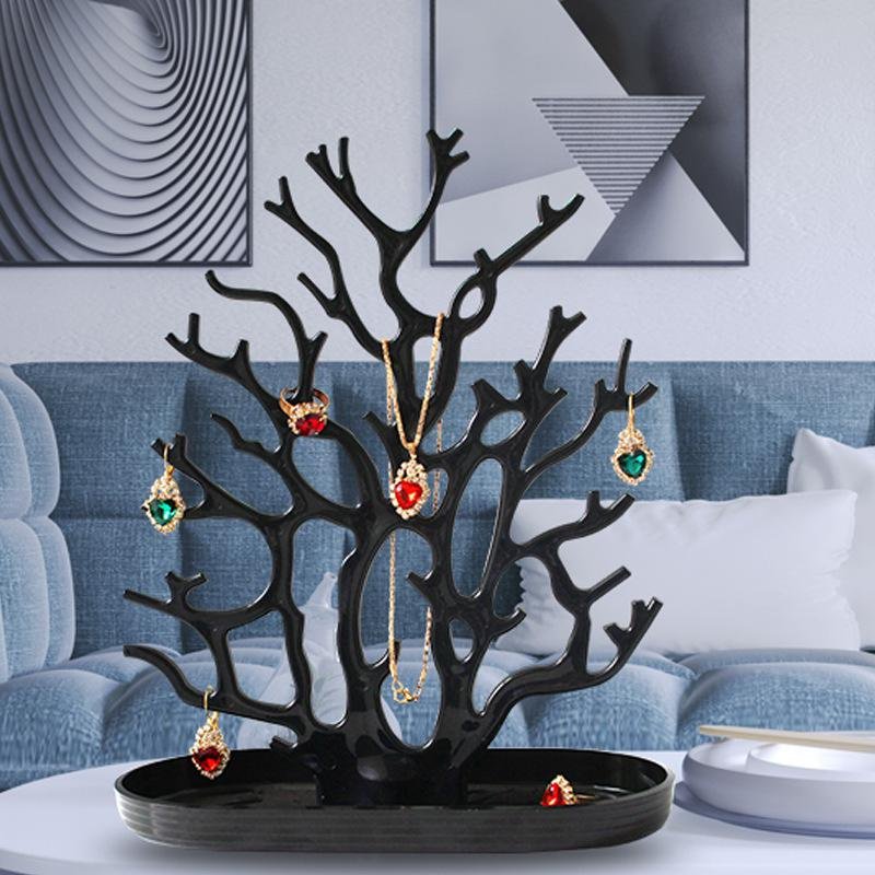 산호 보석 스탠드 장식품