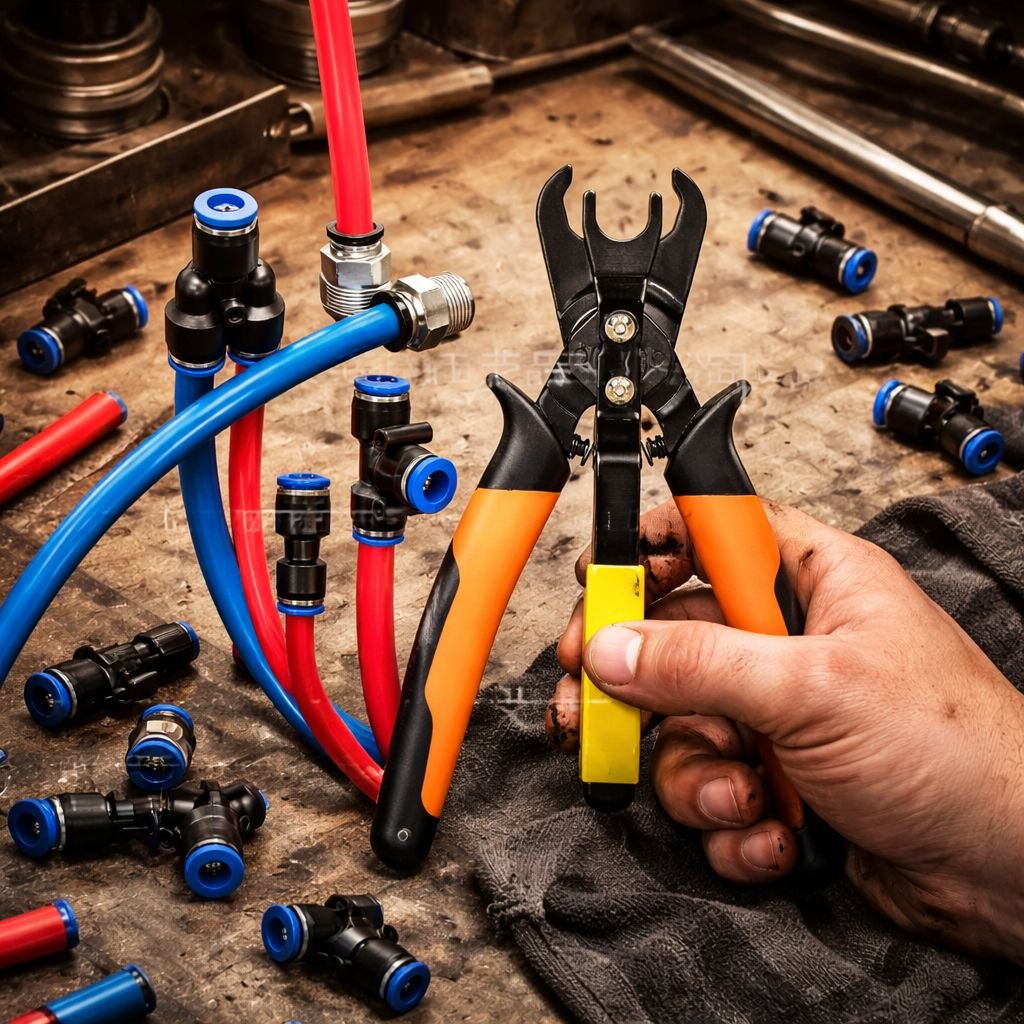 Air Hose Connector Disconnecting Pliers Tool