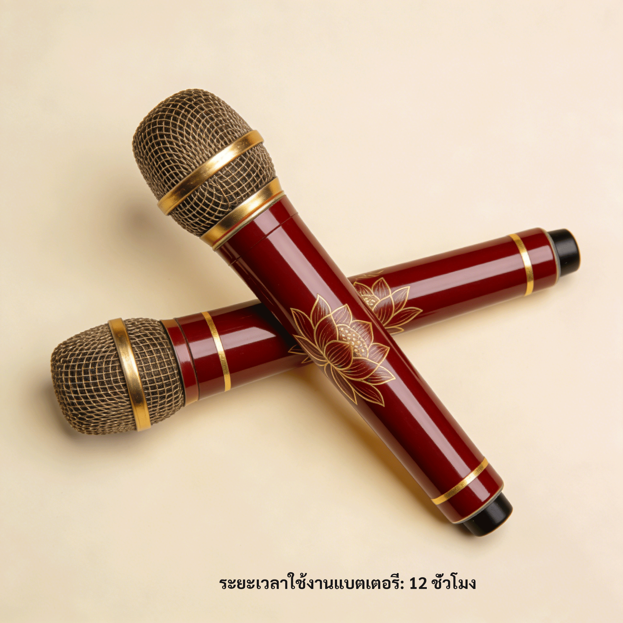 ไมโครโฟนคุณภาพสูง เสียงคมชัด ใช้งานง่าย