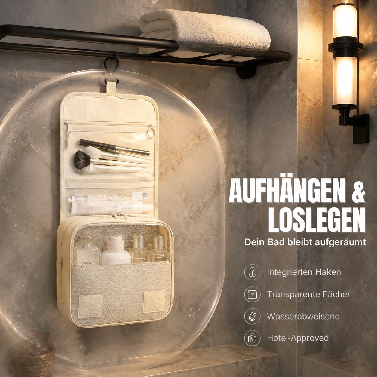 Tragbare Reise-Kompressionstasche