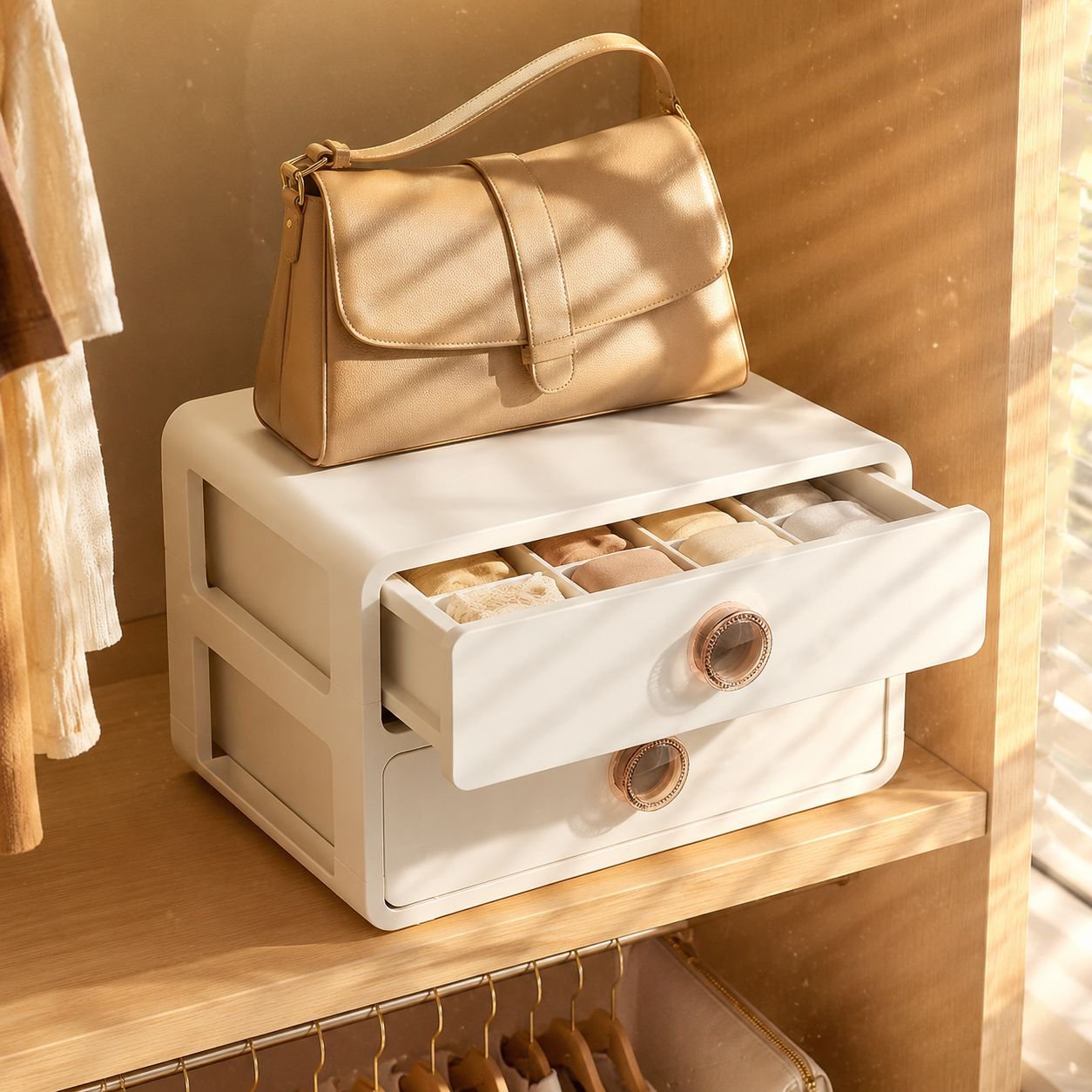 Aromatic Socks Storage Organizer Box