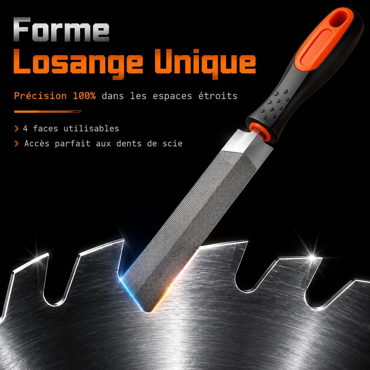 Affûteur multifonction diamanté pour couteaux et scies