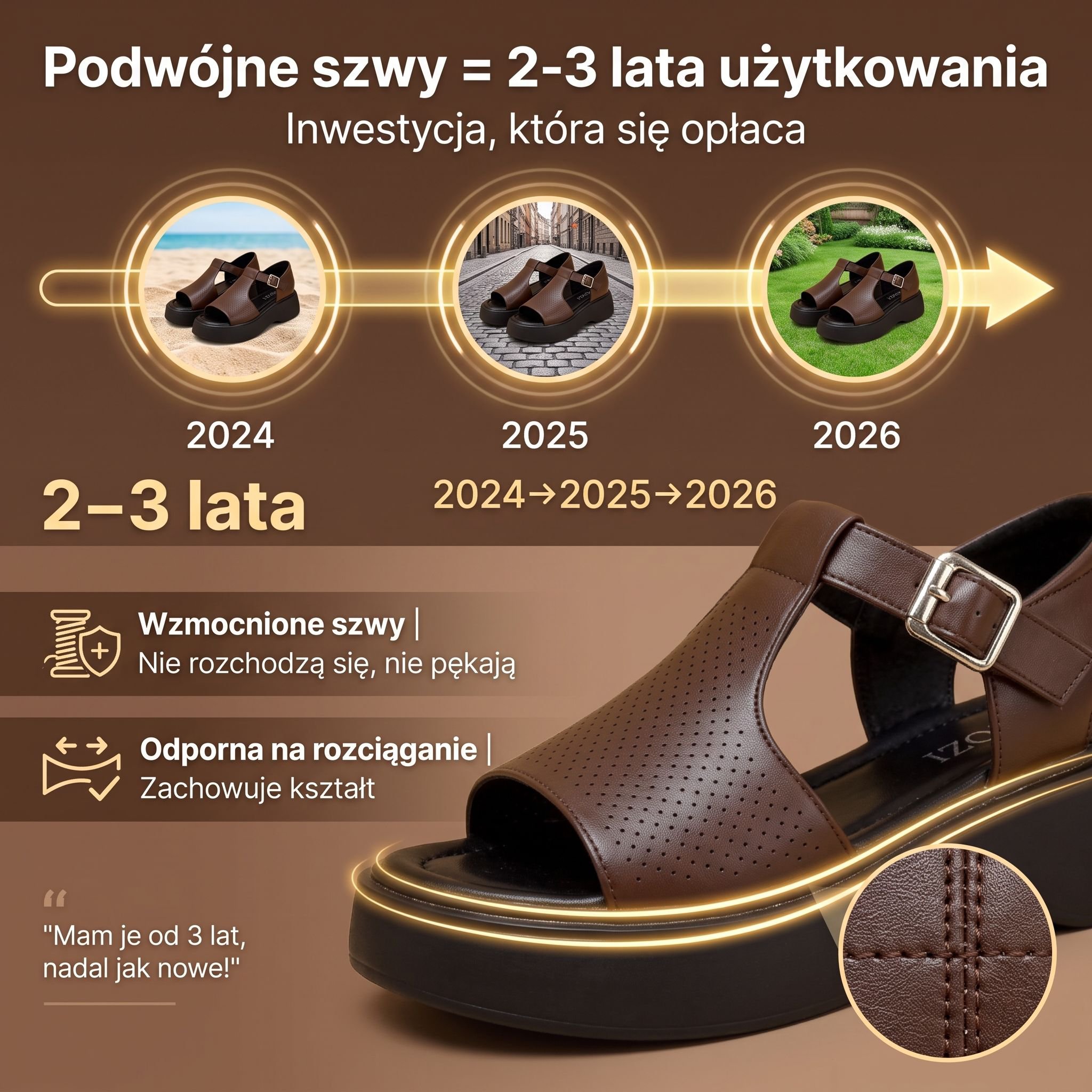  z odkrytymi palcami, wiązane, z klamrą, antypoślizgowe