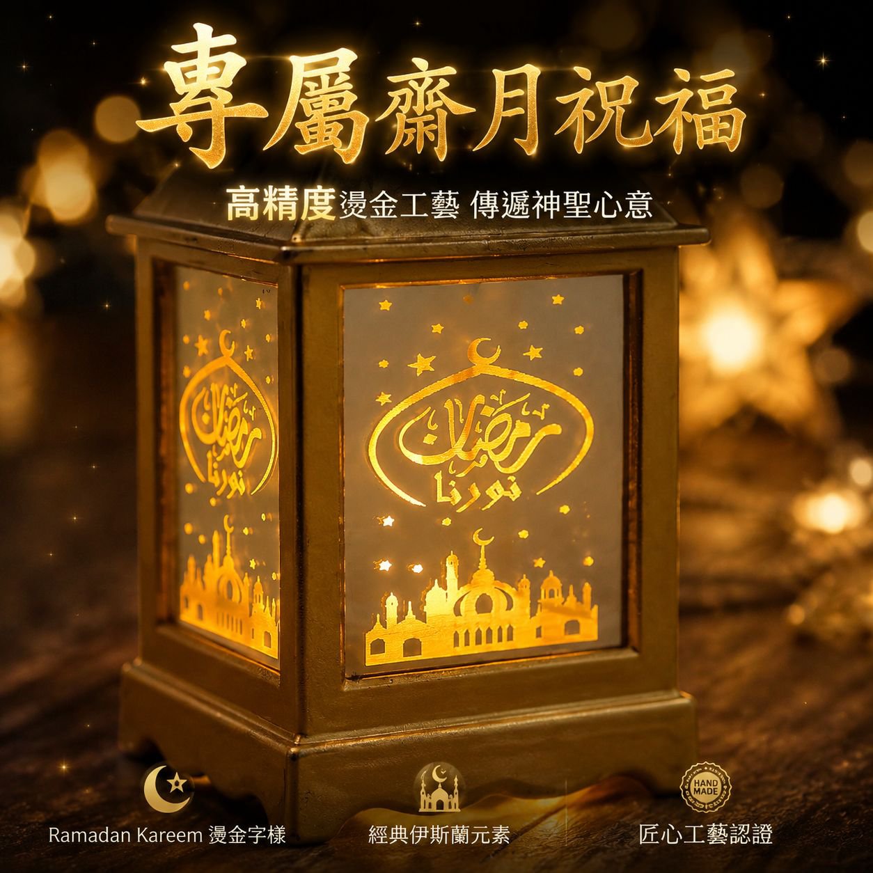 創意LED風燈燭台燈節日家居裝飾夜燈