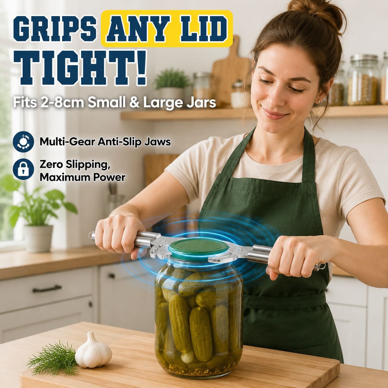 Portable Can Opener & Bottle Opener for Tin Cans and Beer Bottle Caps