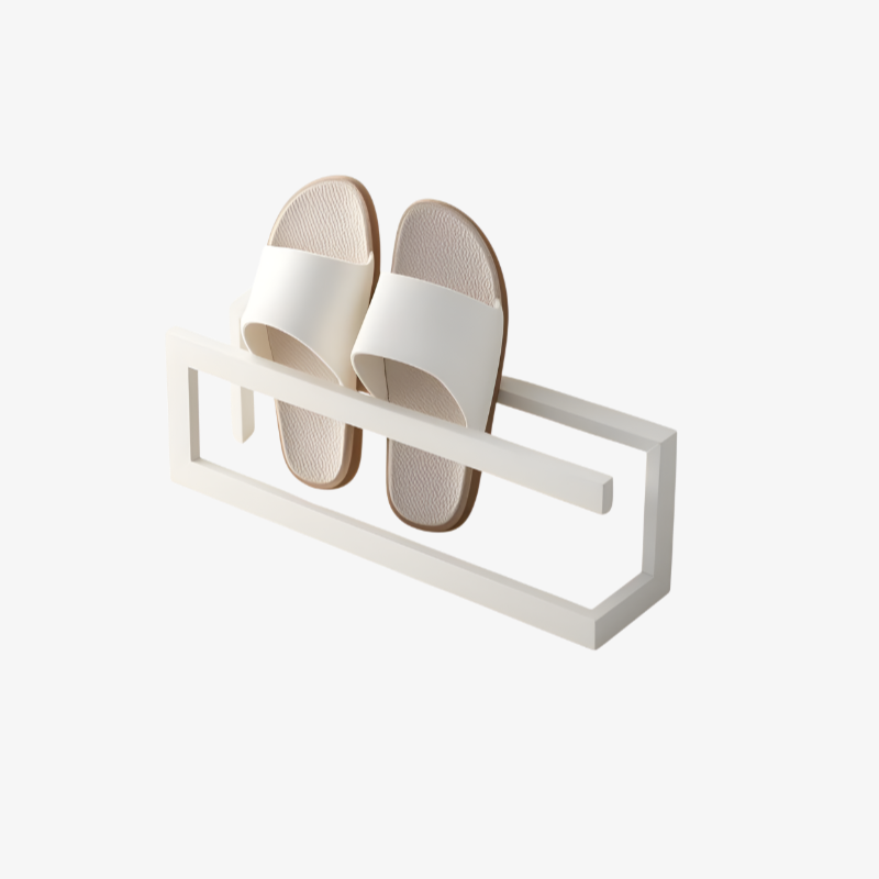 アイアン製シンプルスリッパラック全体画像