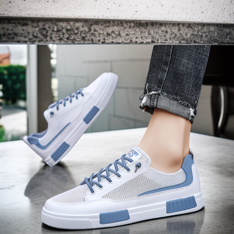 夏トレンドメンズメッシュスニーカー