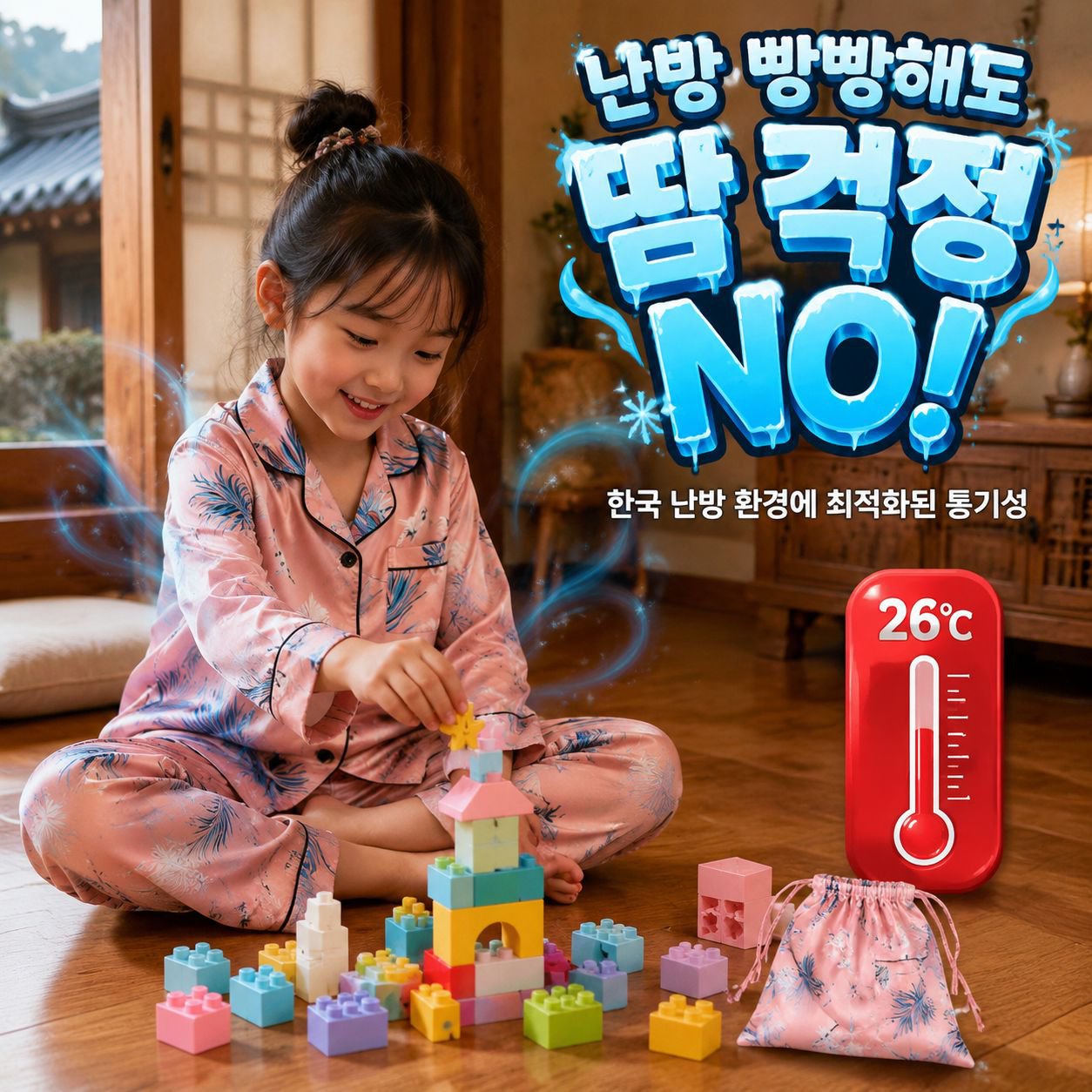 사계절 입을 수 있는 홈웨어 세트