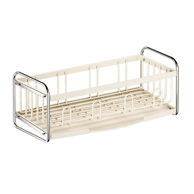 Kitchen Countertop Multifunctional Drain Rack with Knife and Chopstick Holder