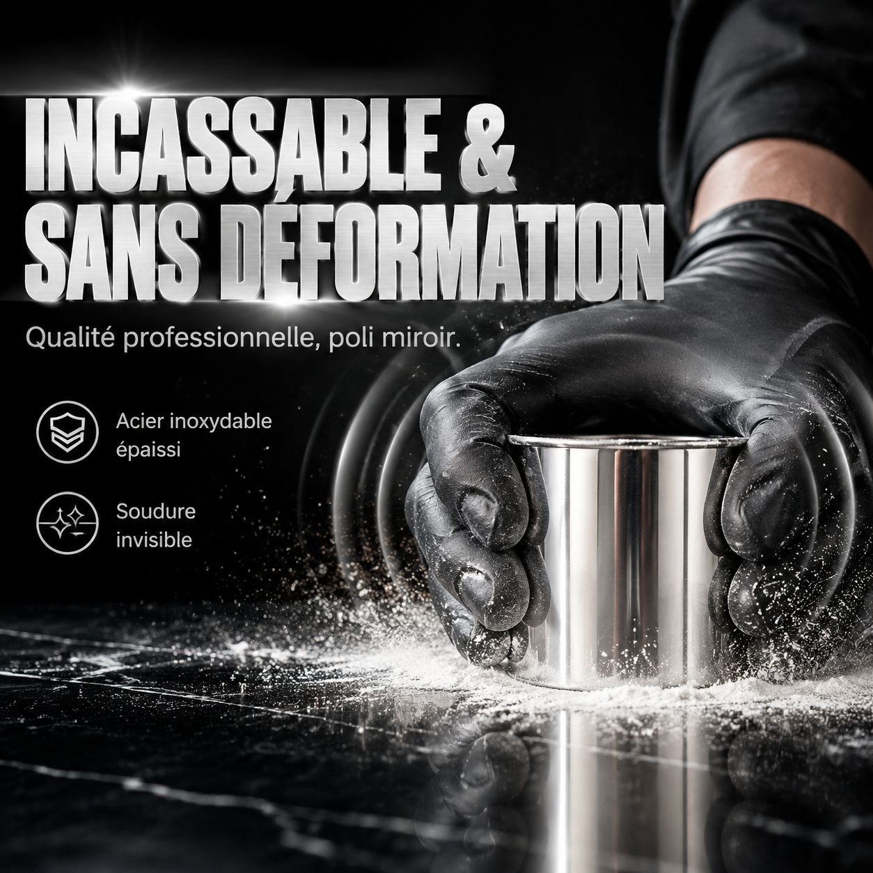 Lot de 12 découpoirs à biscuits ronds en acier inoxydable, pour gâteaux et desserts