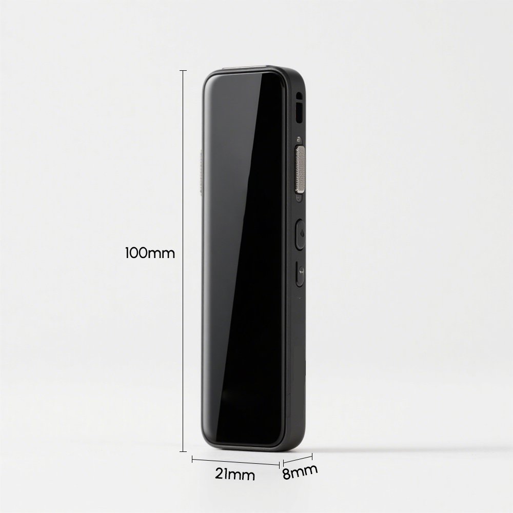 Digitální diktafon s dlouhou výdrží baterie