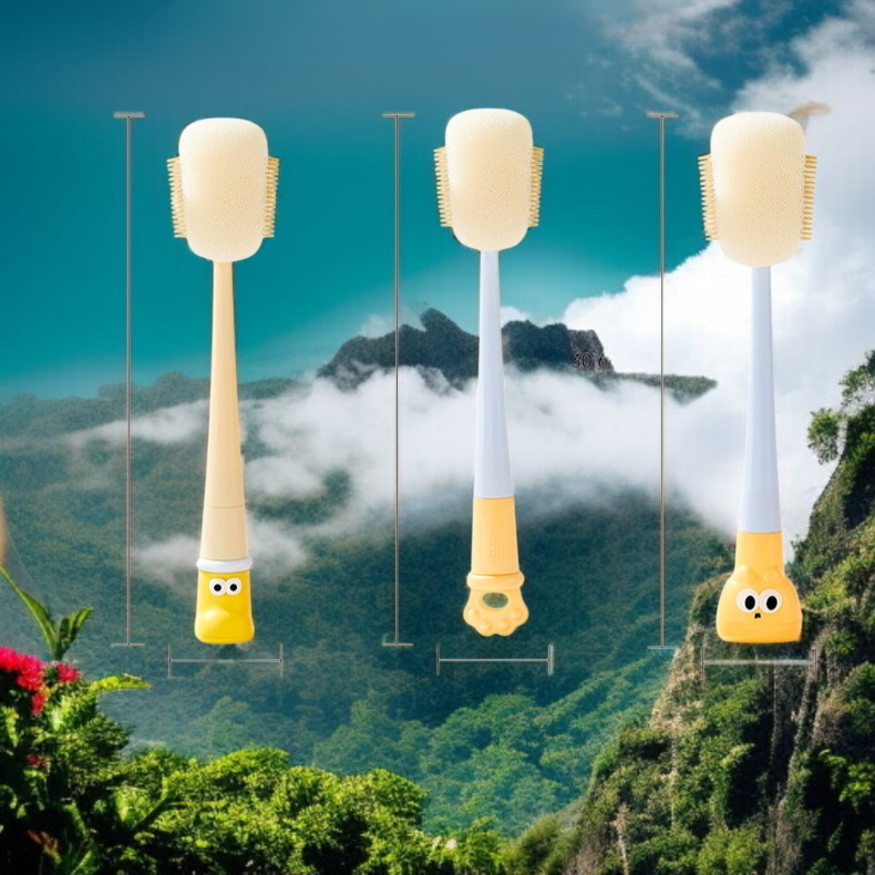 오인원 긴 손잡이 젖병 청소 스펀지 브러쉬 제품 이미지