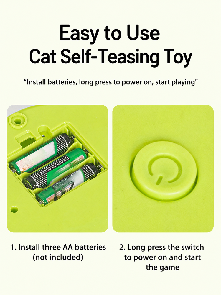Electric pet toy for cats to chase and explore