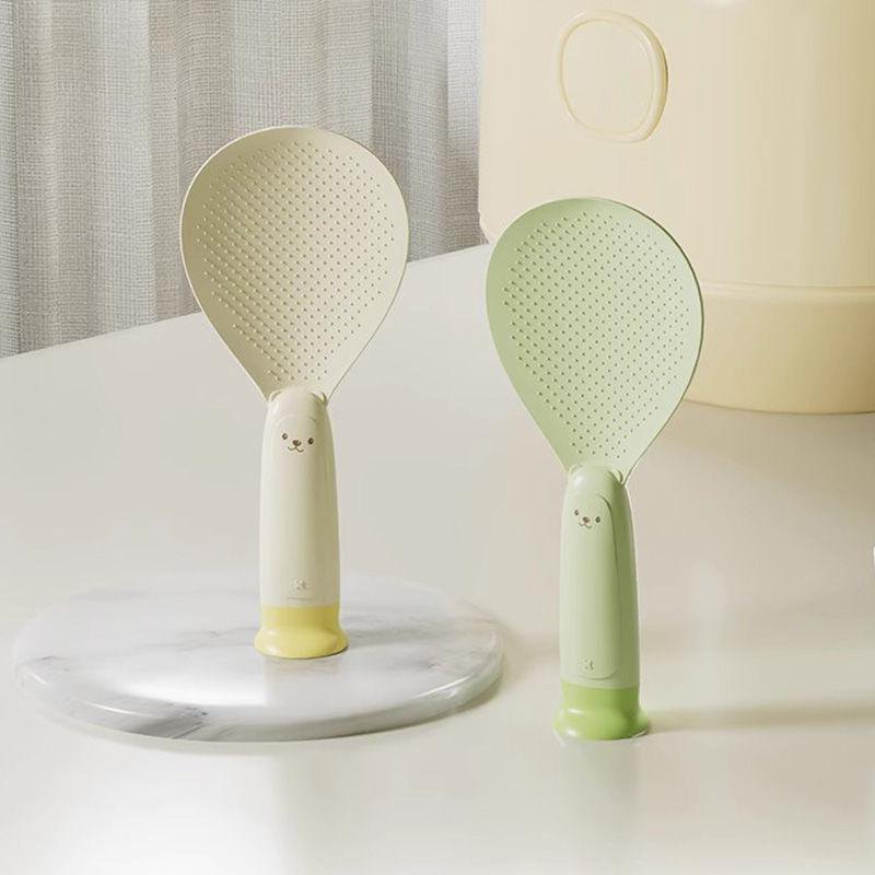 Stehender Küchenbär Löffel und Pfannenwender