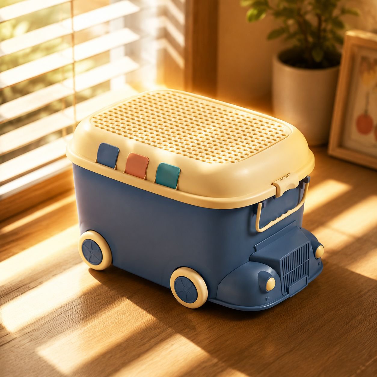 Boîte de rangement domestique multifonction