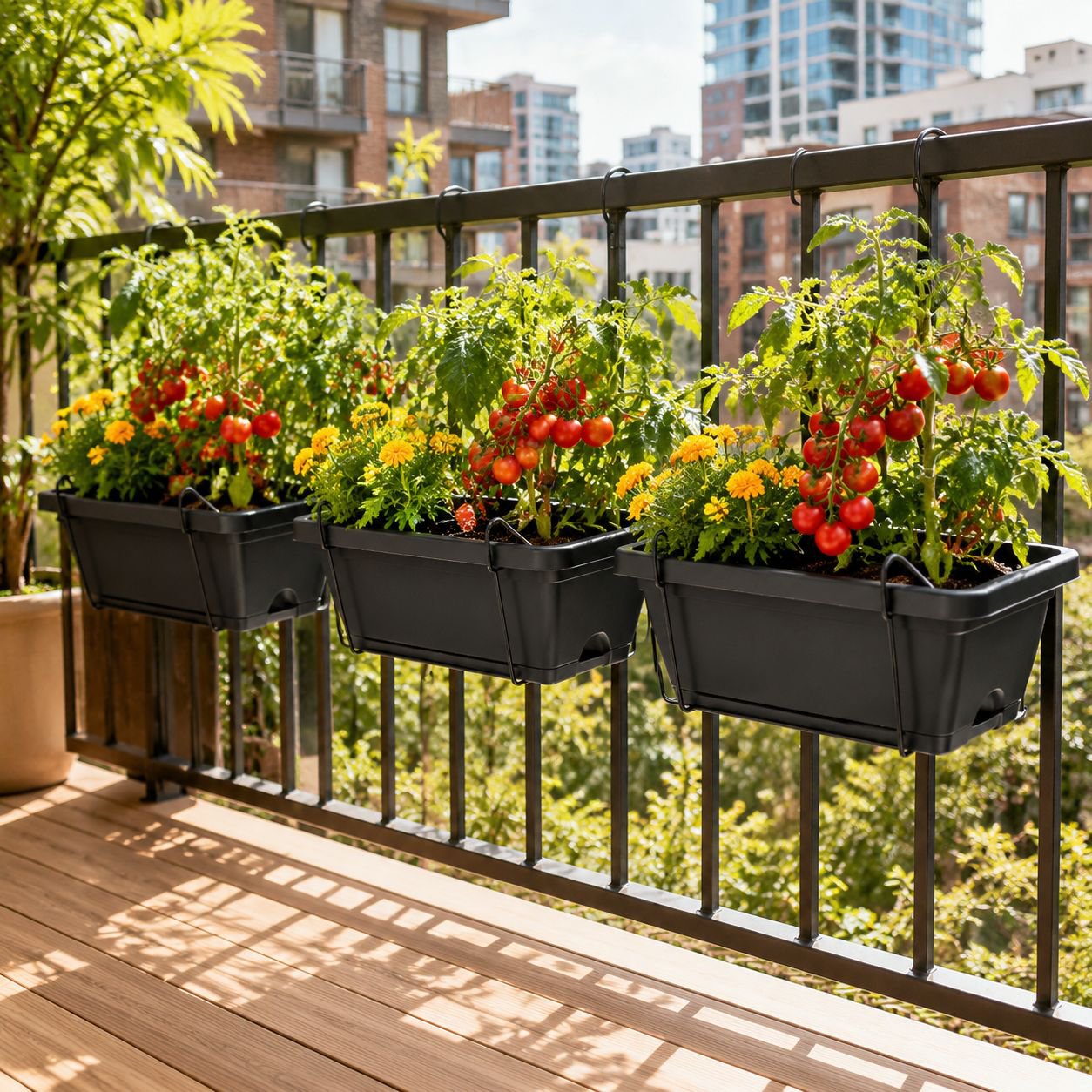 Household Wide-Mouth Vegetable Flower Pots Various Sizes Wide Application