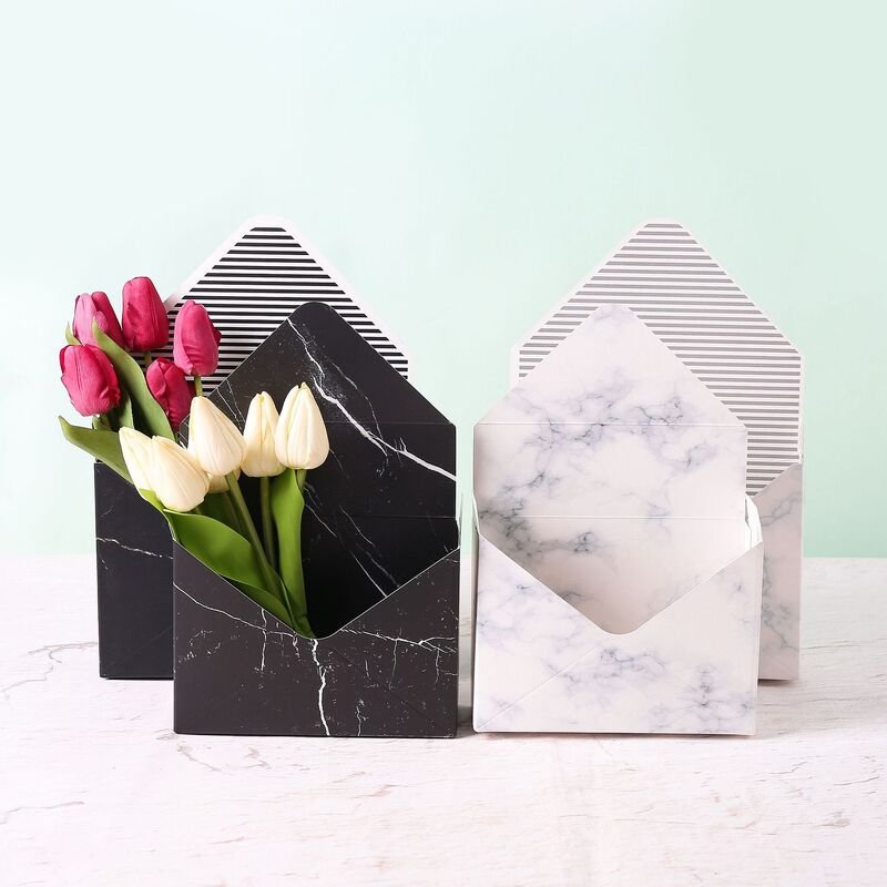 節日花卉信封盒