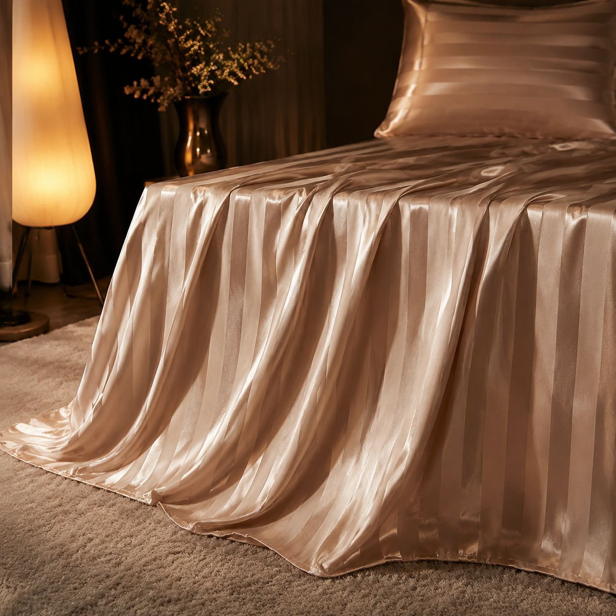 Comfortable and Stylish Satin Bedding Set
