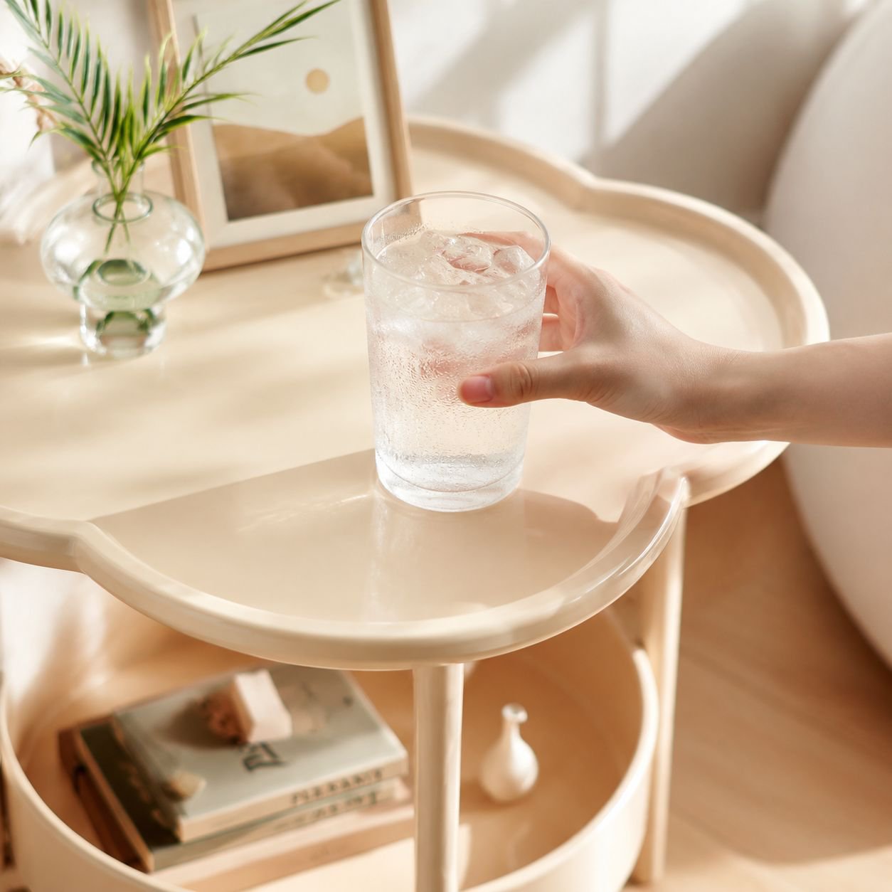 JMY Nordic Cream Small Coffee Table