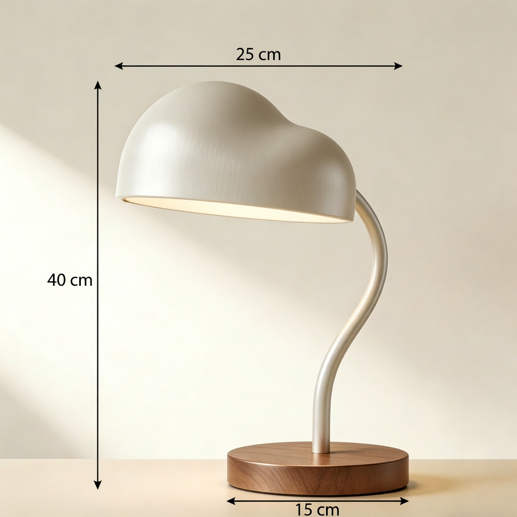 Adjustable brightness modern desktop lamp