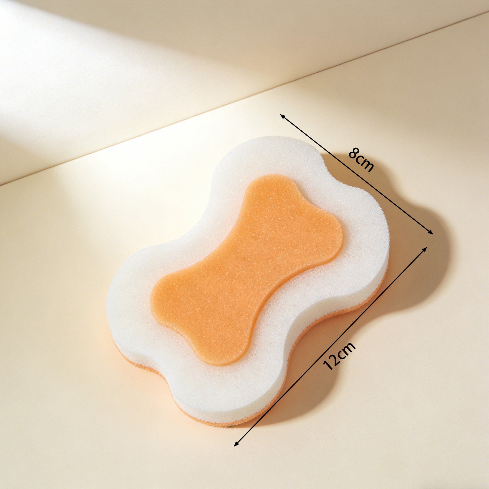 주방용 청소 스펀지 클로즈업