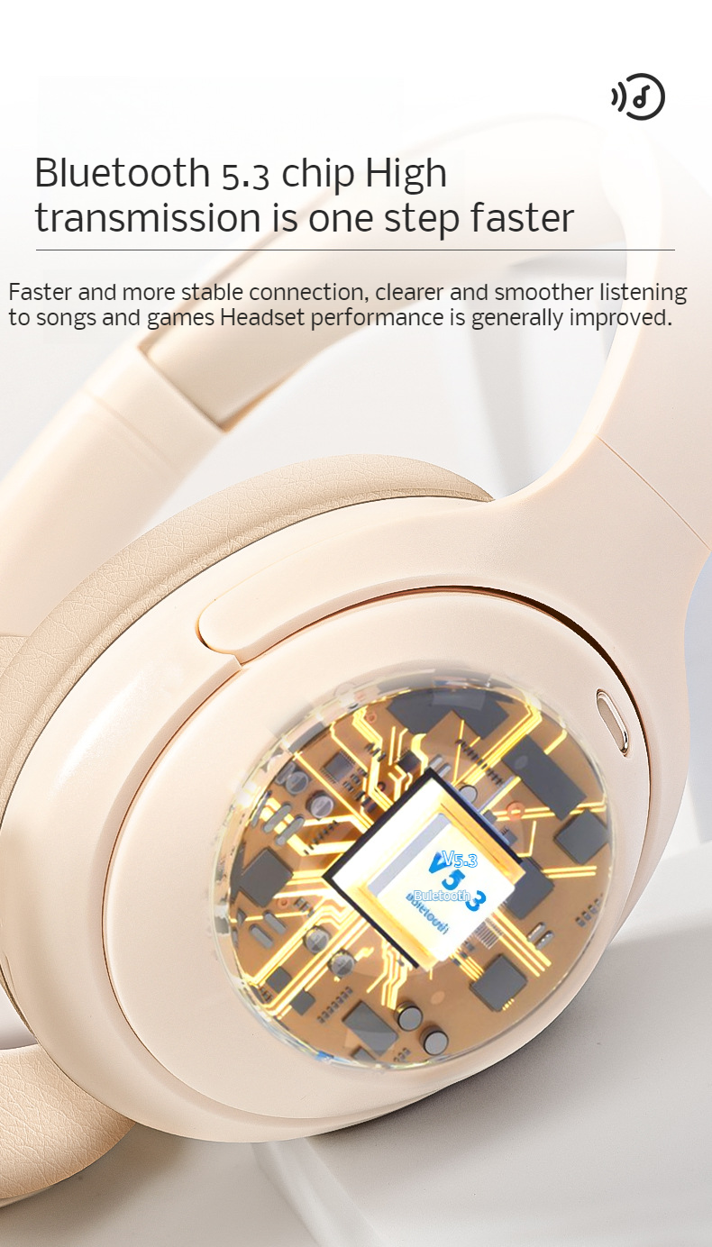 Vista lateral de auriculares Bluetooth modernos
